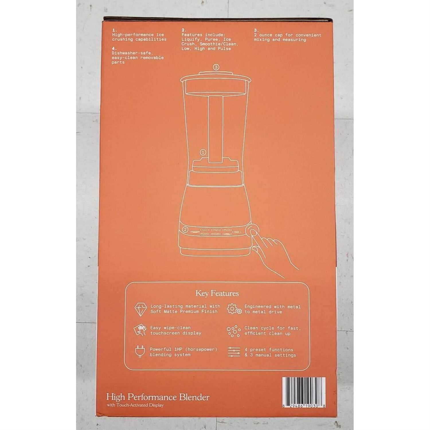 Beautiful High Performance Touchscreen Blender