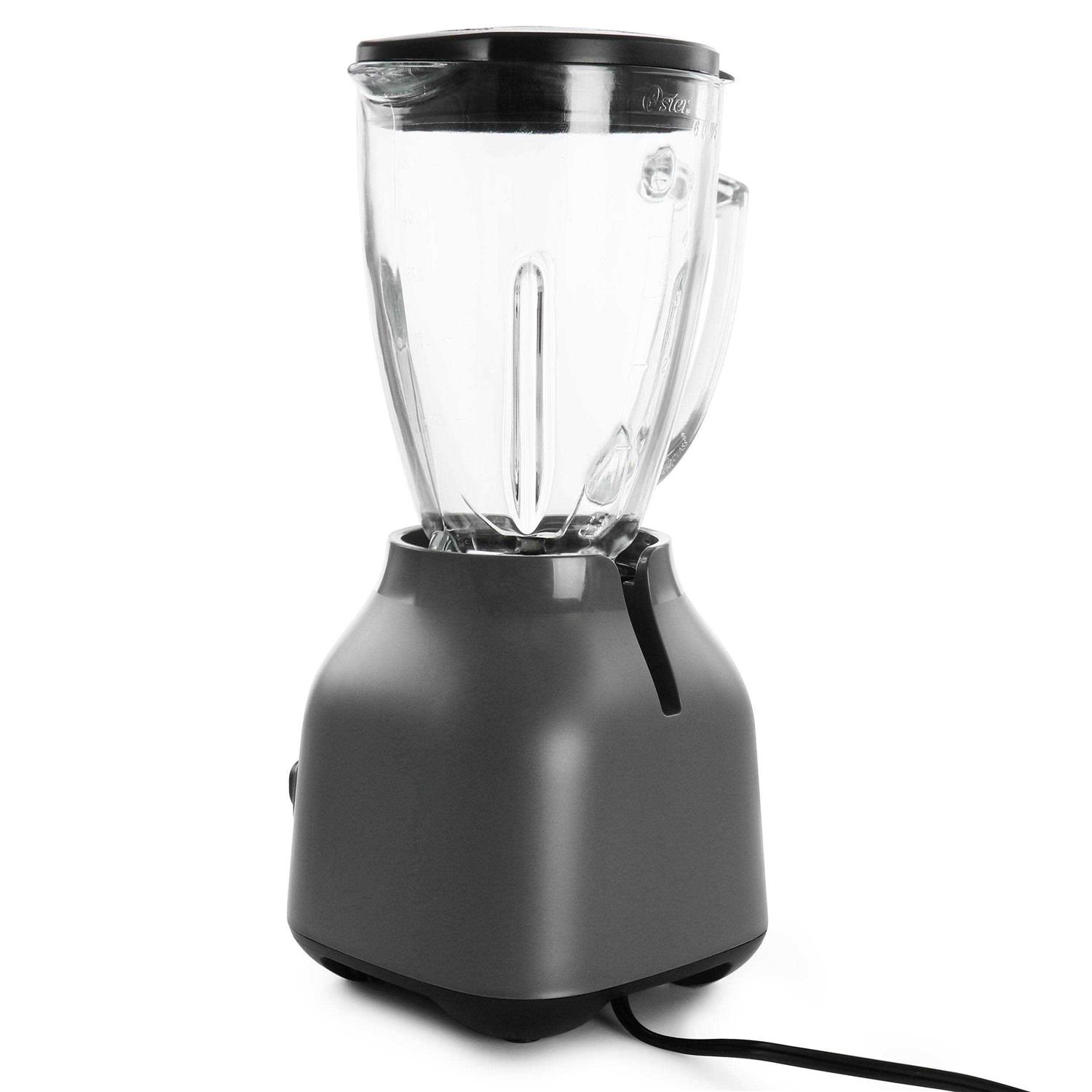 Easy to Clean 700 Watt Blender with 20 Ounce Blend-N-Go Cup in Grey Oster