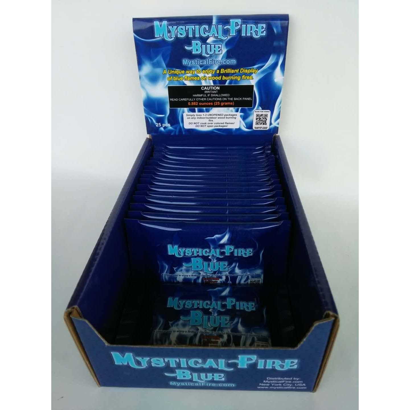 Mystical Fire Blue Campfire Fireplace Colorant Packets