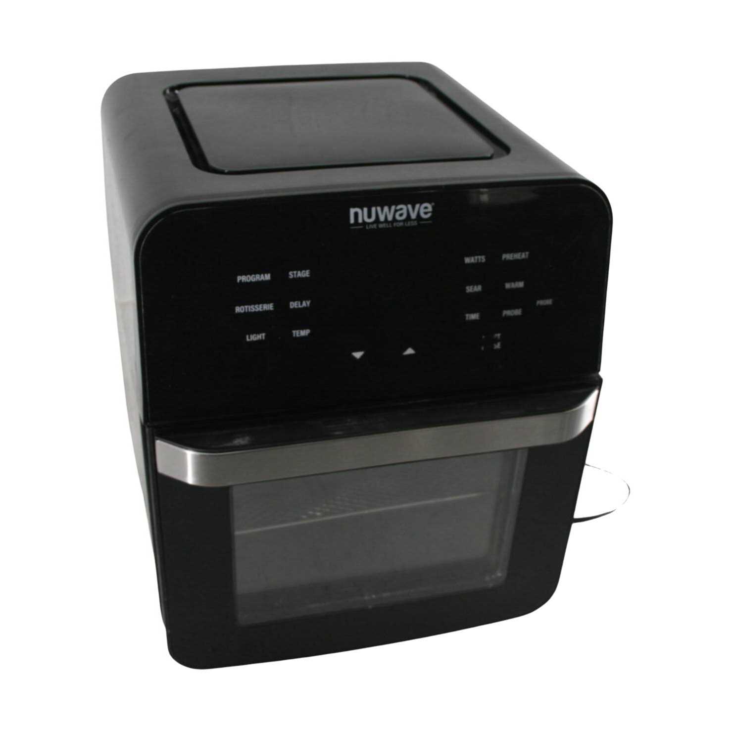 Nuwave Brio 15.5Qt Air Fryer Rotisserie Oven X-Large Family