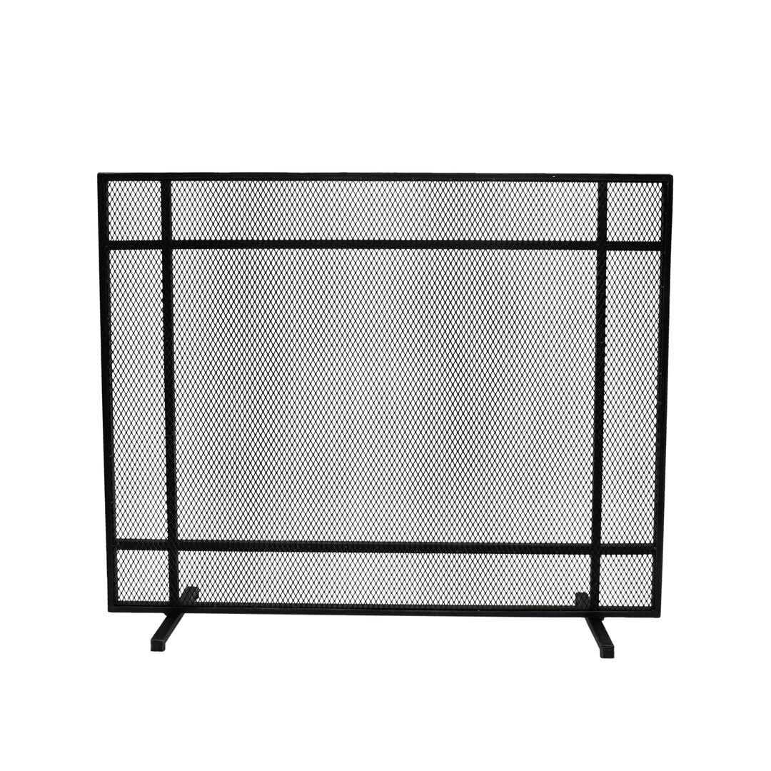Erick Iron Fireplace Screen Home Loft Concepts Finish