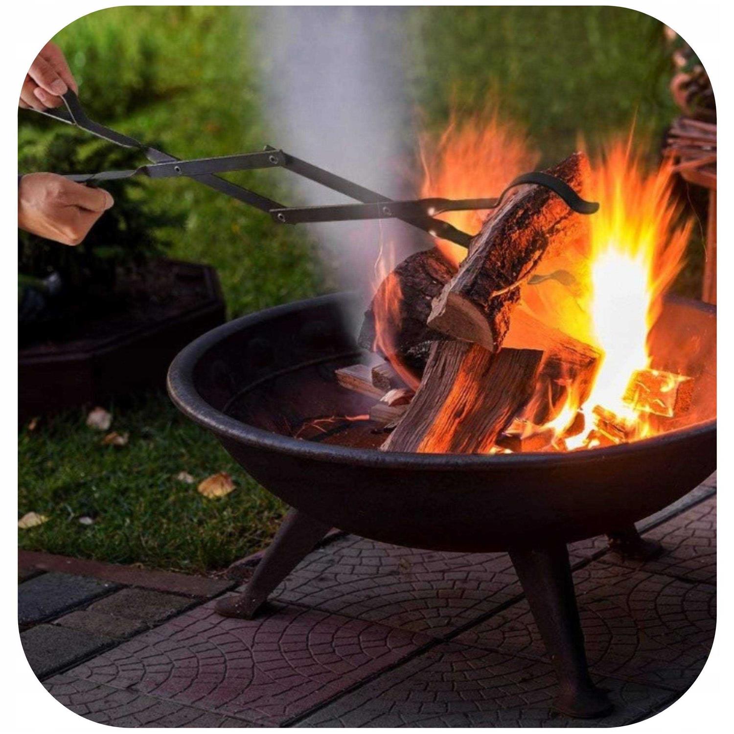 Stanbroil Outdoor Campfire Fireplace Tongs