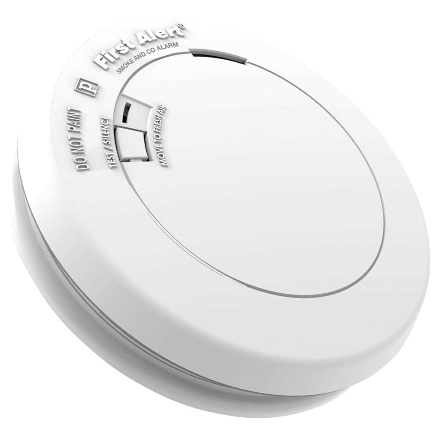 First Alert PRC710 10-Year Battery Photoelectric Smoke Carbon Monoxide Alarm