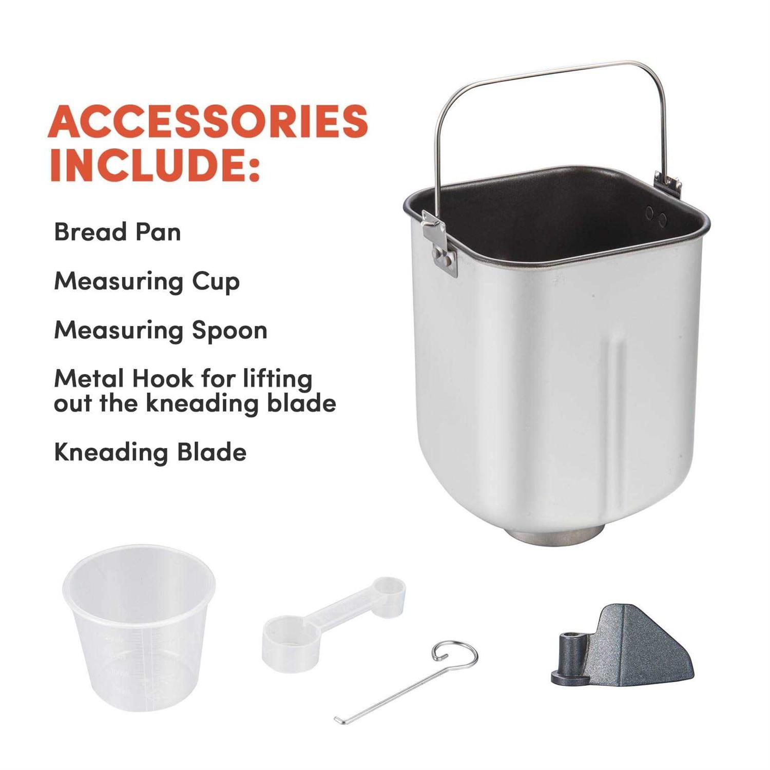 Elite Gourmet 2-lb Programmable Bread Machine Maker