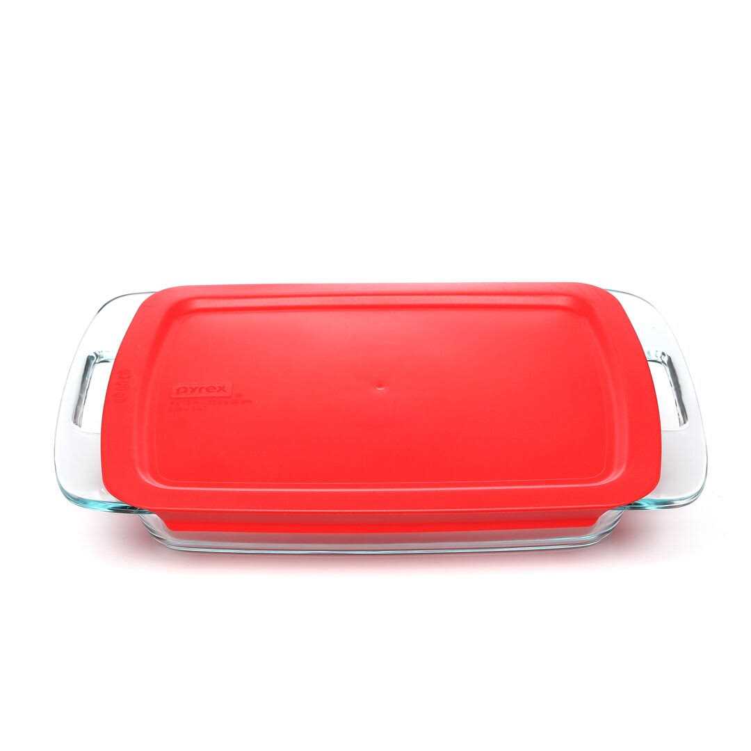 Pyrex Easy Grab 4-Piece Glass Bakeware Set