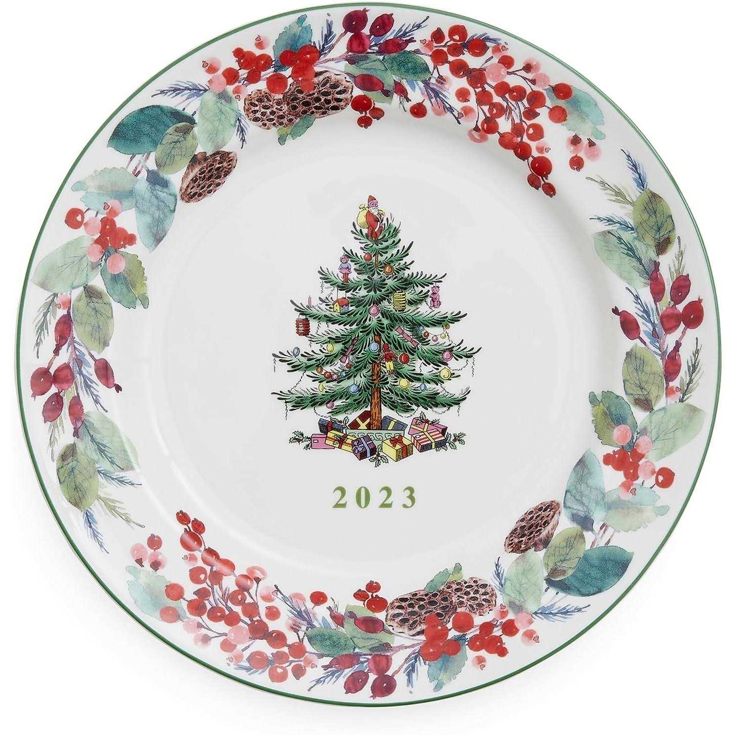 Spode Christmas Tree 2023 Annual Collector Plate