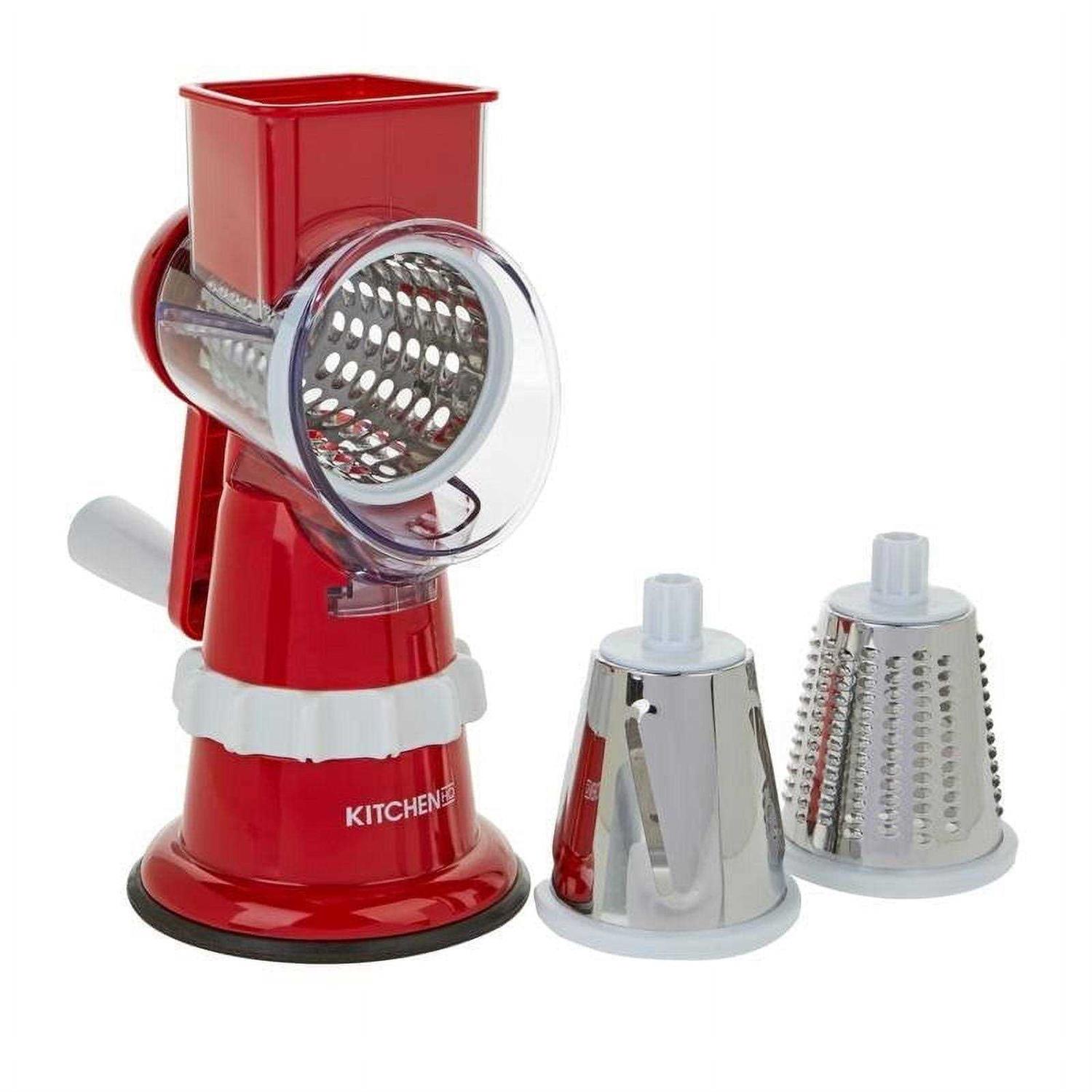 Kitchen HQ Speed Grater and Slicer with Suction Base
