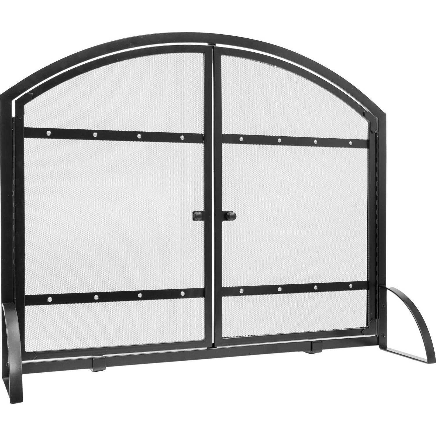Pleasant Hearth Harper Fireplace Screen with Doors