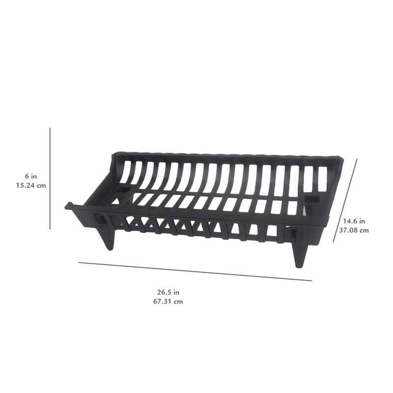 Pleasant Hearth Cg27 Cast Iron Grate,27