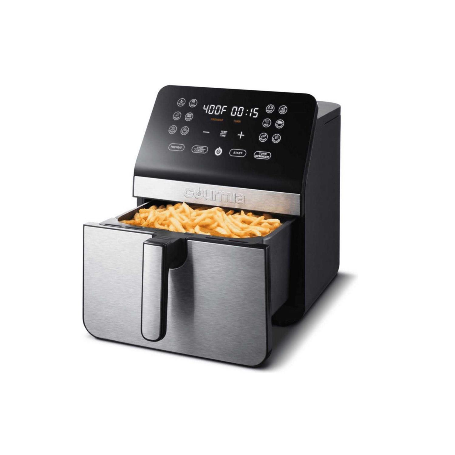 Gourmia Gaf838 8-Qt Digital Air Fryer with Guided Cooking