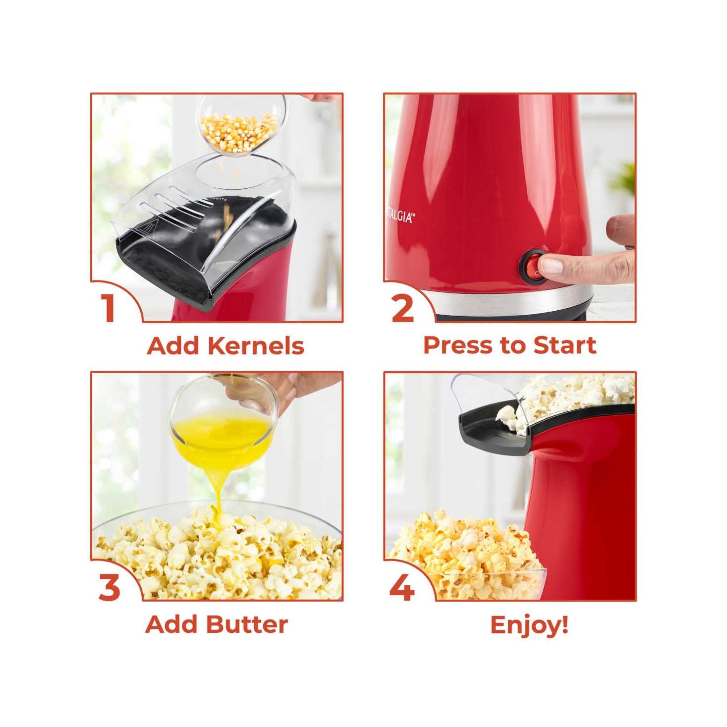 Nostalgia Air-Pop Popcorn Maker