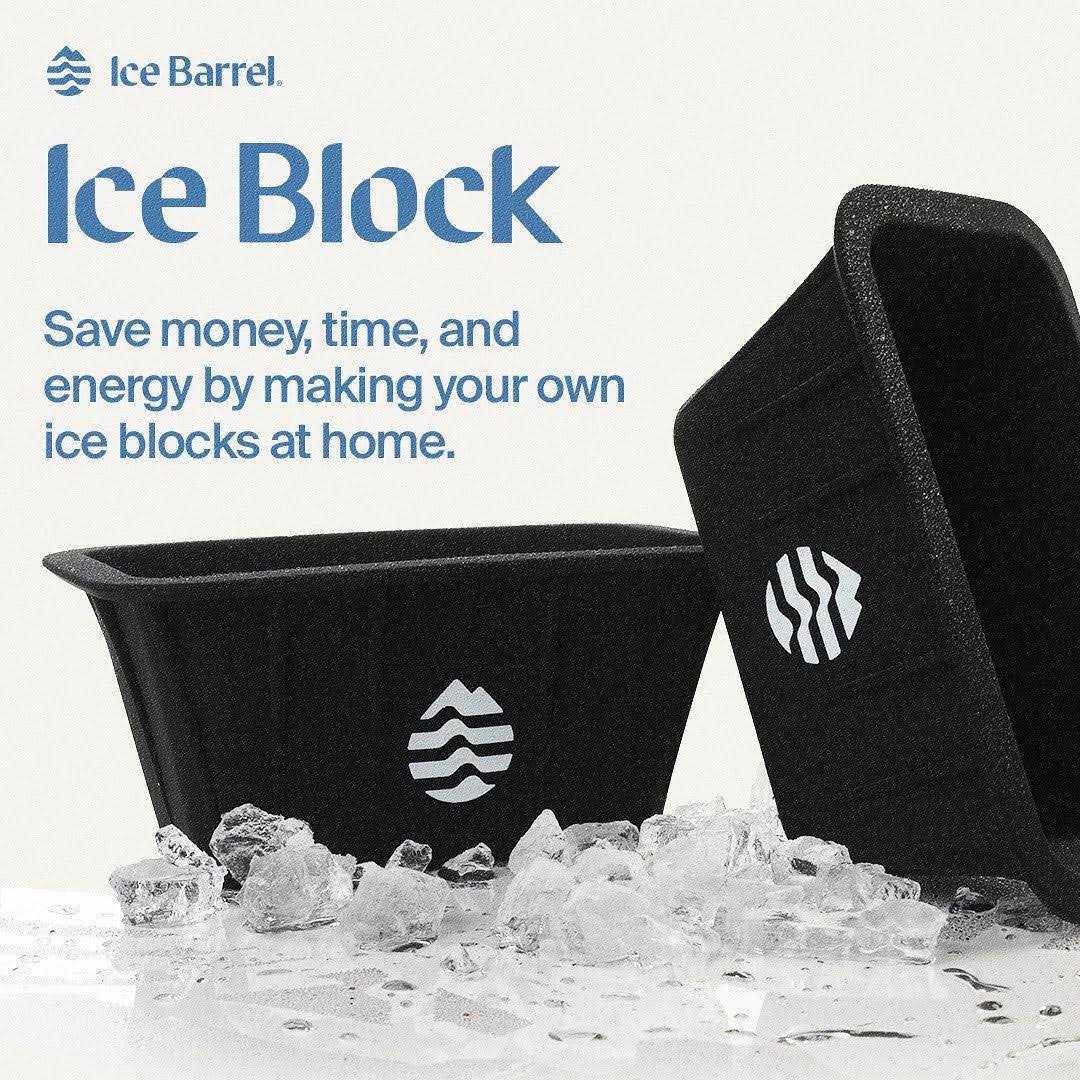 Ice Barrel Ice Block Steel Reinforced Silicone Mold