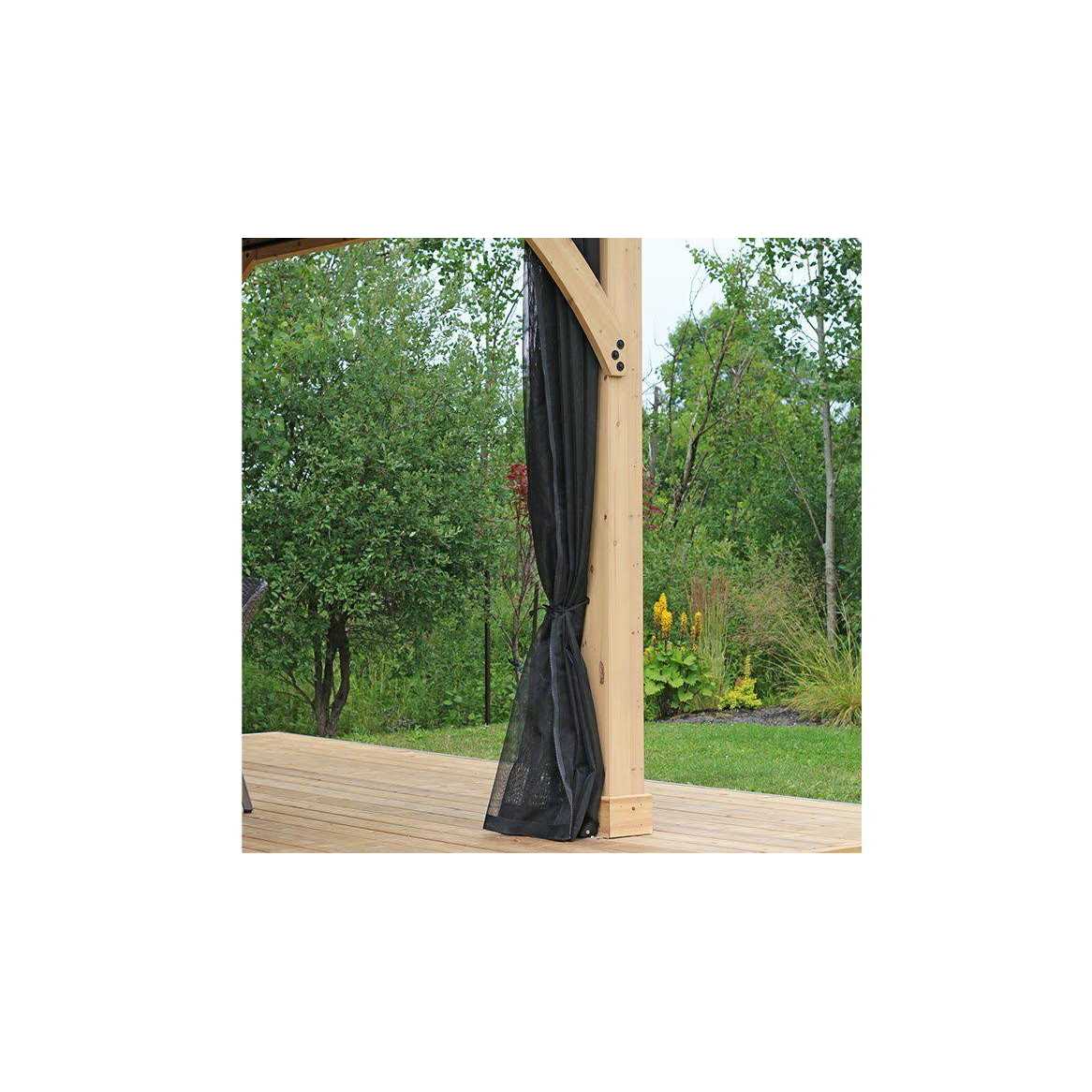 Yardistry Meridian Gazebo Mosquito Mesh Kit