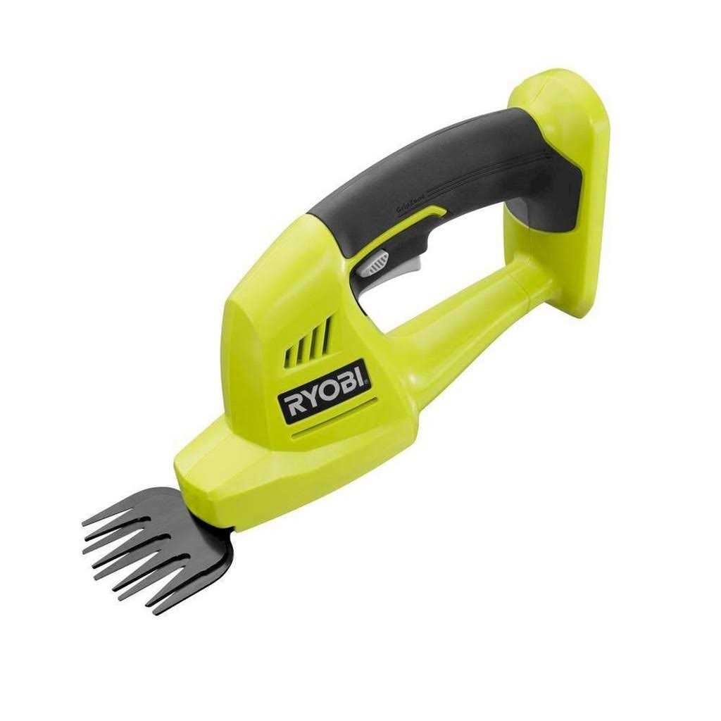 RYOBI ONE+ 18-Volt Lithium-Ion Cordless Battery Grass Shear and Shrubber Trimmer