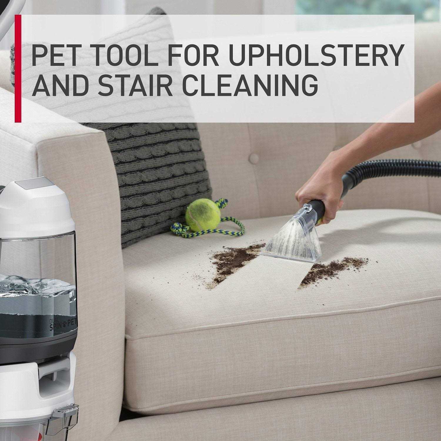 Hoover Dual Spin Pet Plus Carpet Cleaner Upright Shampooer Fh54050v