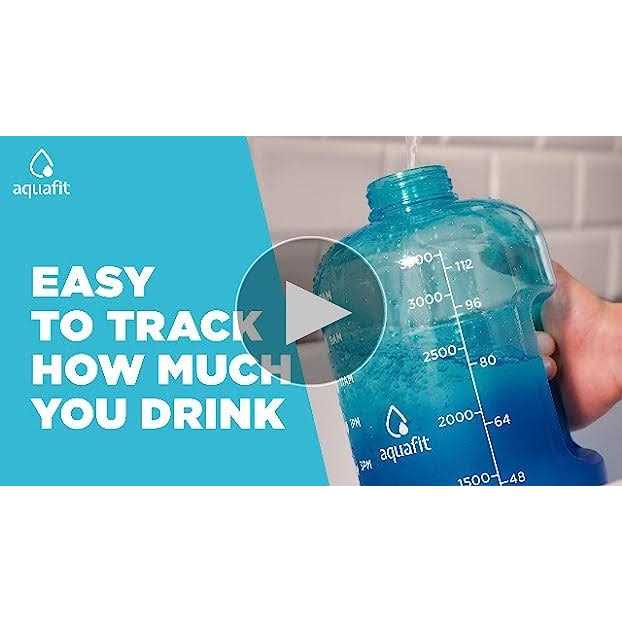 Aquafit Water Bottle With Straw Water Bottle