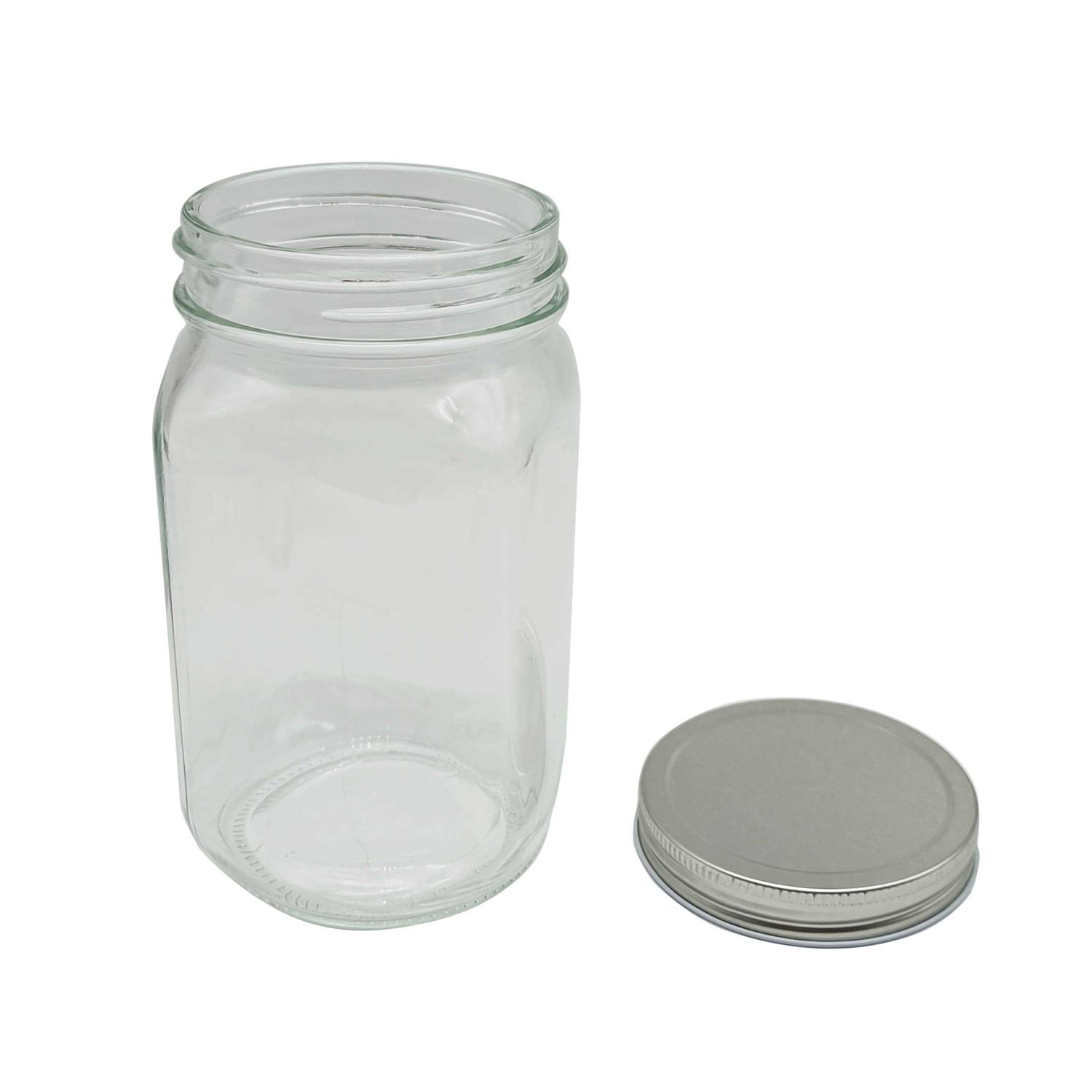 Quart Wide Mouth Glass Jar by Ashland