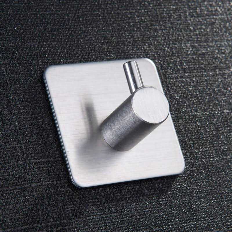YIGII Adhesive Towel Hooks Self Adhesive Robe Hooks Home Coat Hook SUS 304 stainless steel bathroom Hooks stick on wall with glue