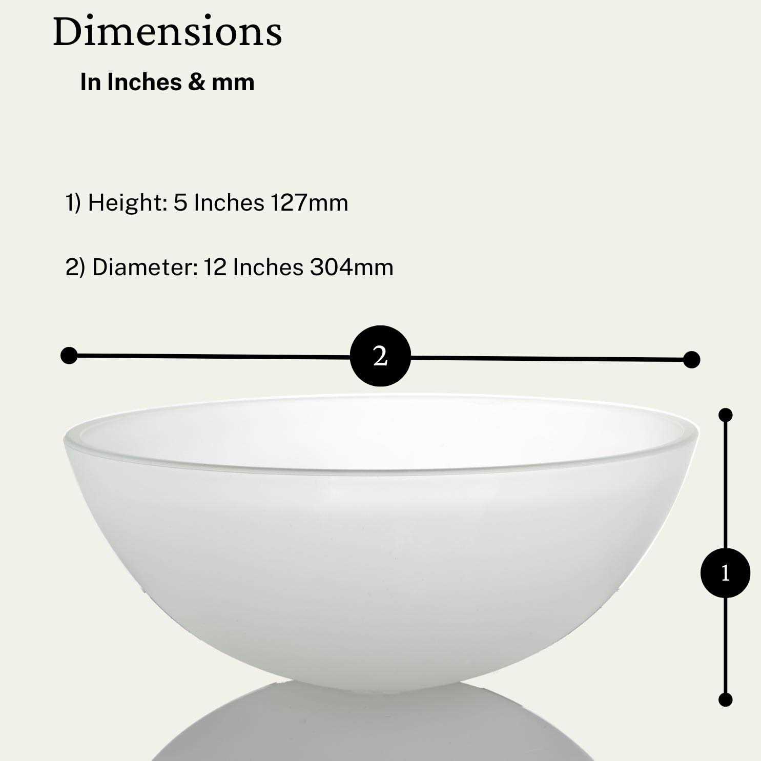 Lightaccents White Glass Lamp Shade Replacement for Floor Lamp Lamp Shade for Floor Lamps