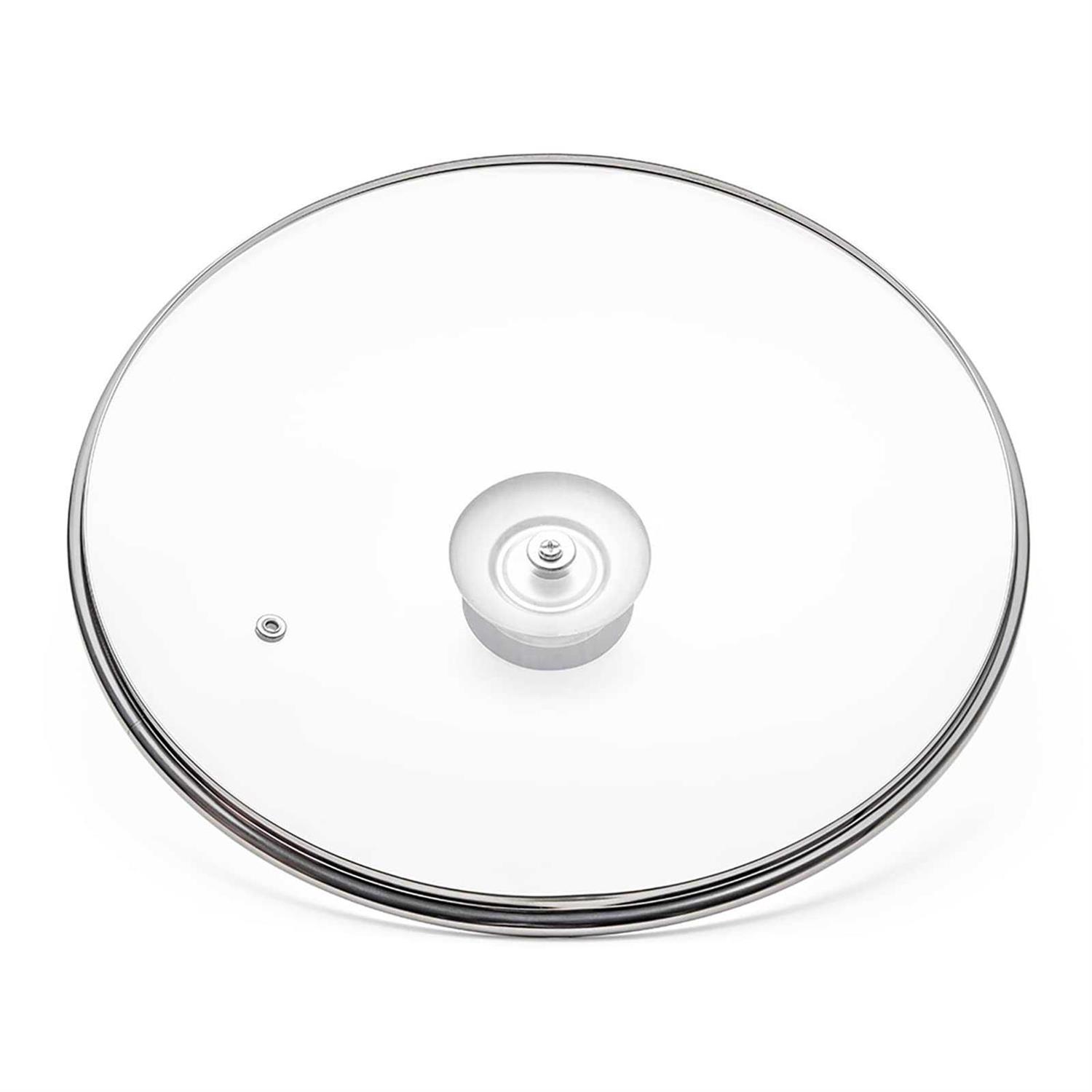 Tempered Glass Lid with Heat Resistant Handle