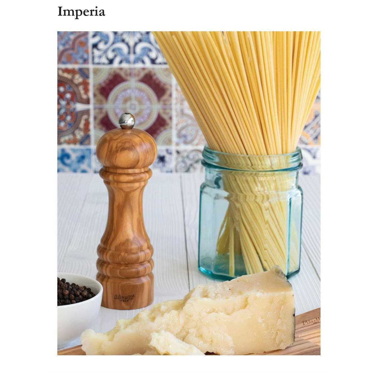 Bisetti Imperia Salt Mill Grinder