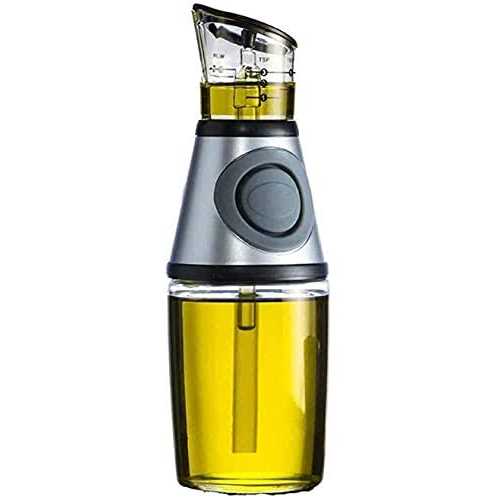 SALPPLEA Superior Glass Oil and Vinegar Dispenser Measuring Oil Pourer for Kitchen