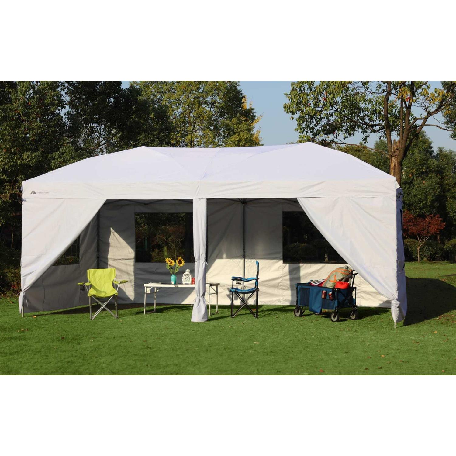 Ozark Trail 20×10 Straight Leg Instant Canopy