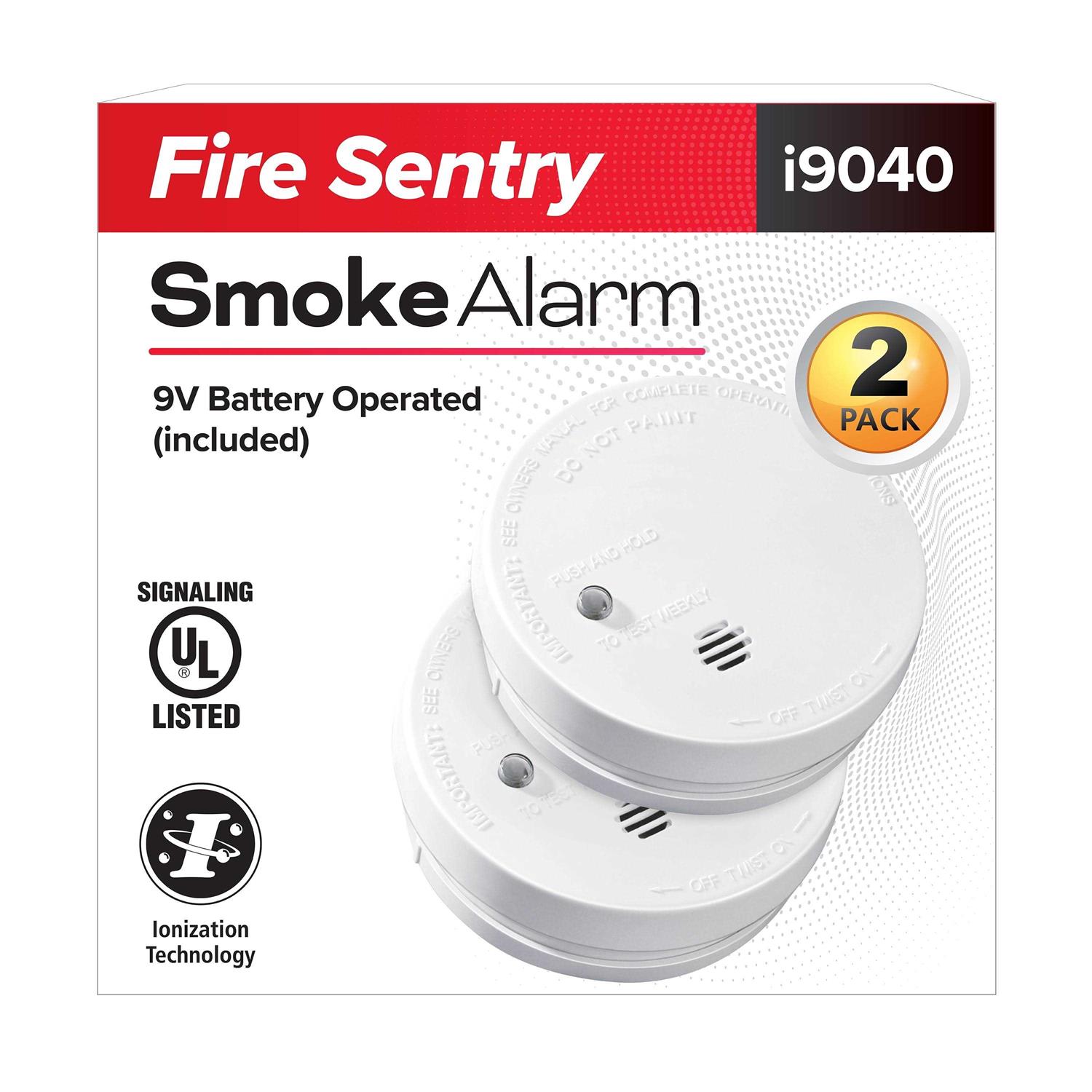 Kidde Fire Sentry Battery Operated 4-inch Smoke Detector