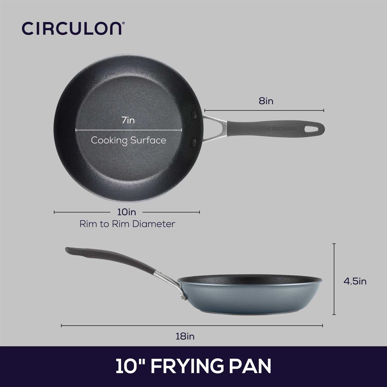 Circulon A1 Series with ScratchDefense Technology Nonstick Induction Frying Pan