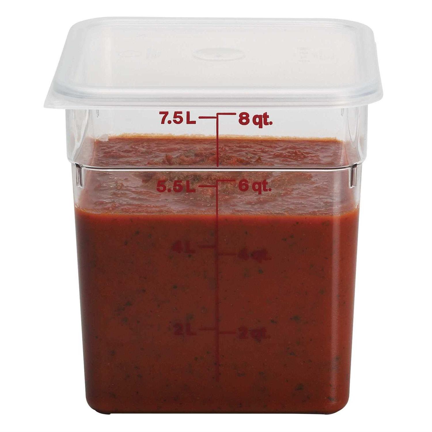 Cambro 8SFSCW135 Food Container 8 Qt