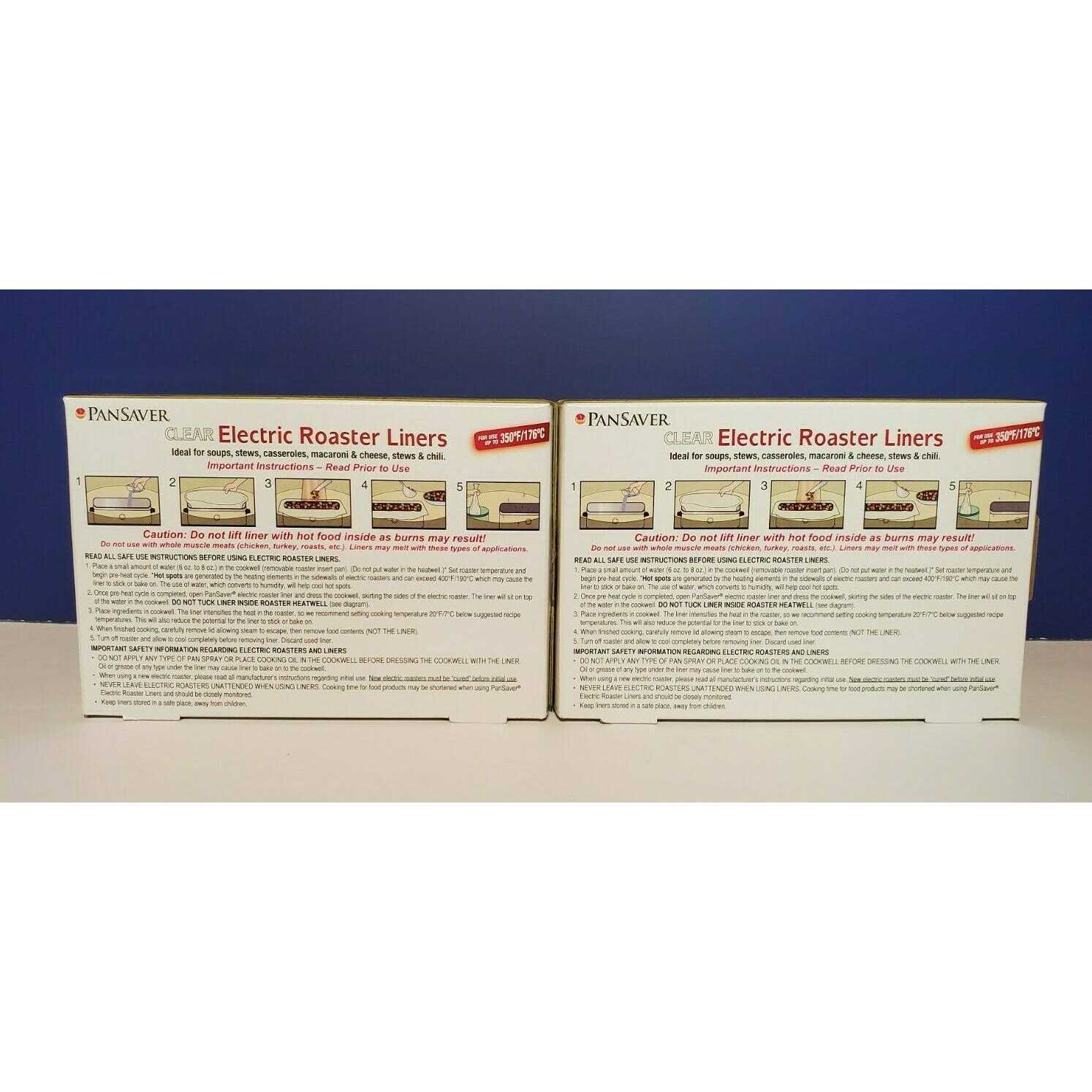 PanSaver Electric Roaster Liners