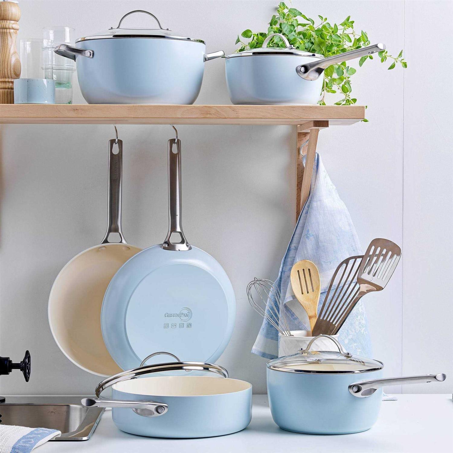 GreenPan Padova Ceramic 10-Piece Cookware Set