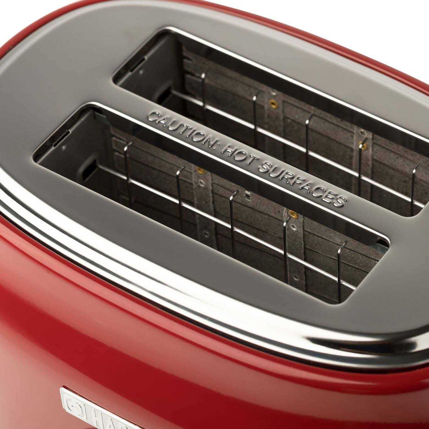 Haden Dorset 2 Slice Wide Slot Stainless Steel Toaster