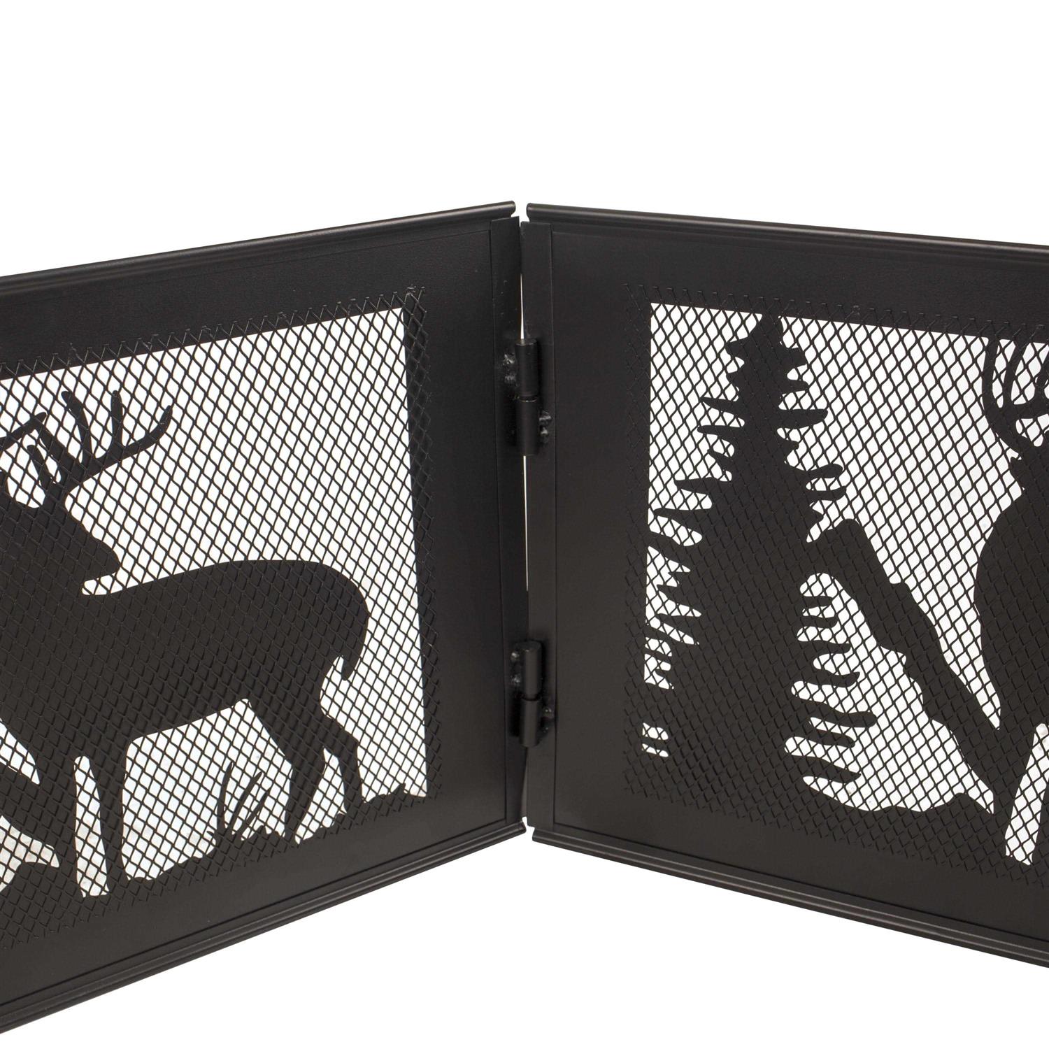 Pleasant Hearth Deer Mountain Folding Fire Ring