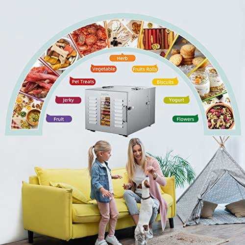 Septree Food Dehydrator for Jerky, Meat, Fruit, Beef, Herbs, and Pet Food