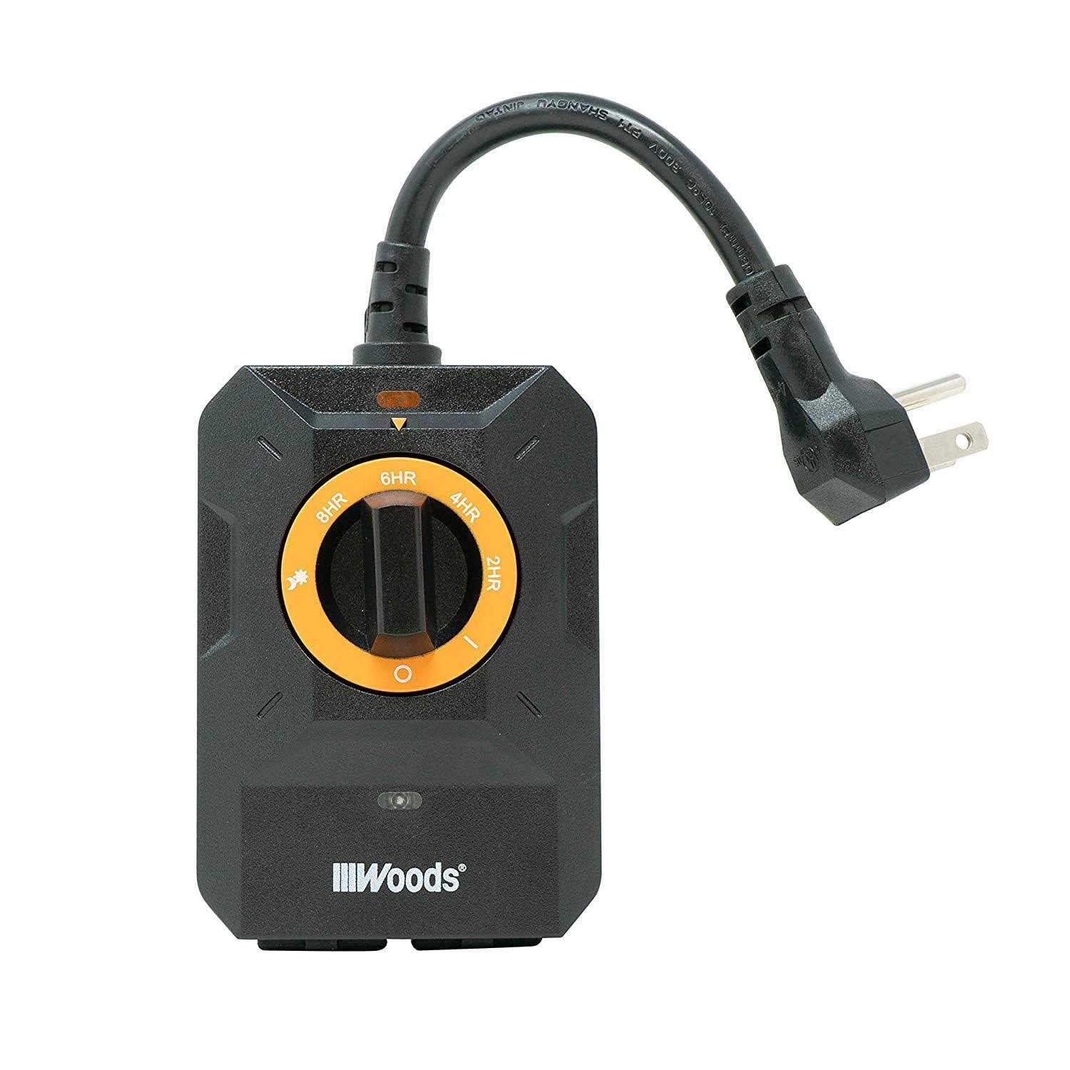 Woods 50122WD Outdoor Dusk to Dawn Lighting Timer