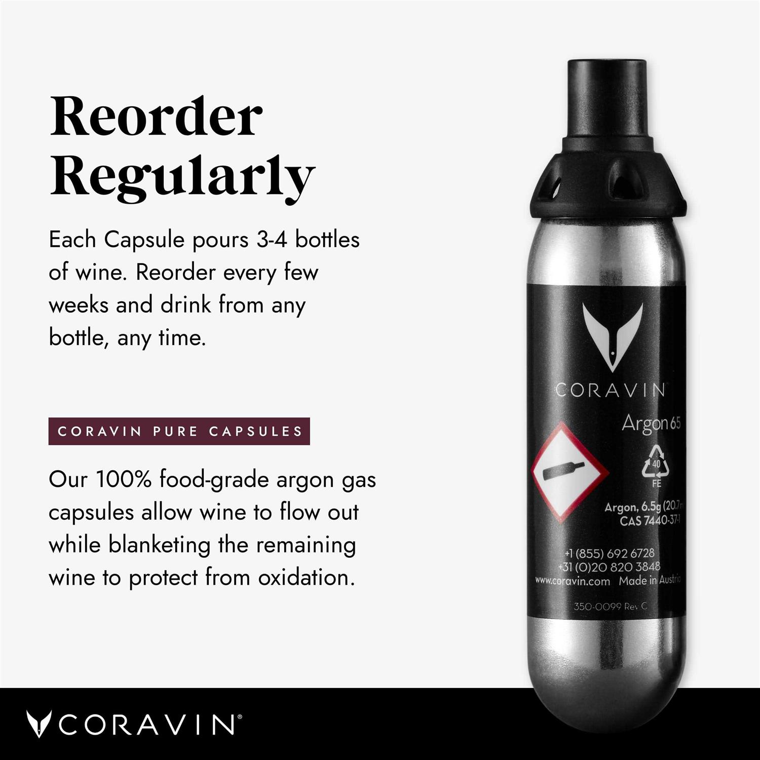 Coravin Pure Capsules