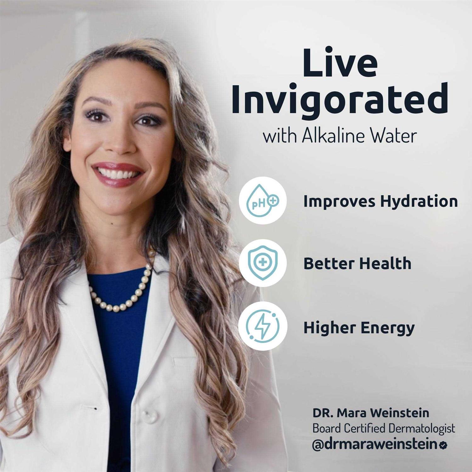 Invigorated Water pH Vitality Stainless Steel Alkaline Water Pitcher