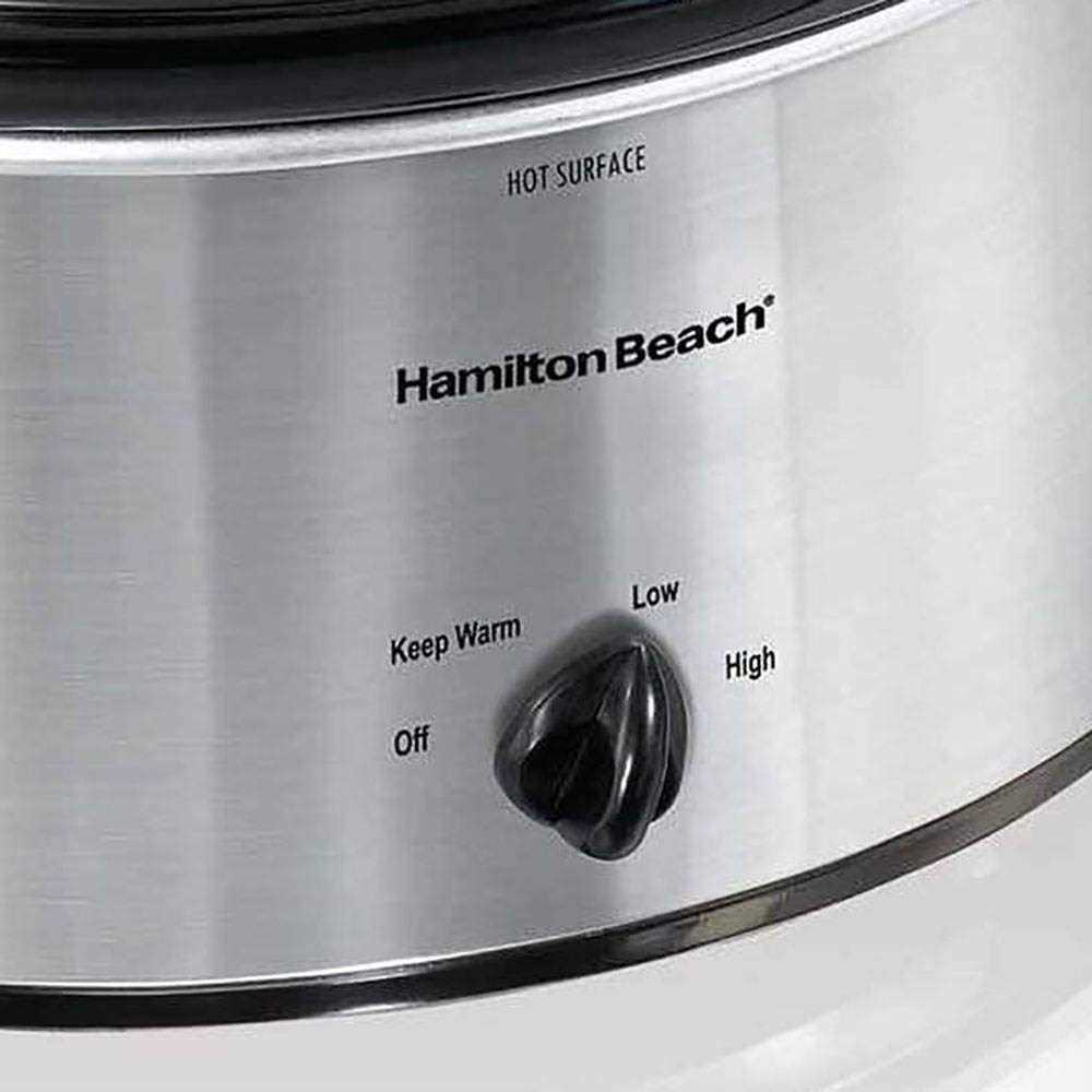 Hamilton Beach 5 Quart Portable Slow Cooker