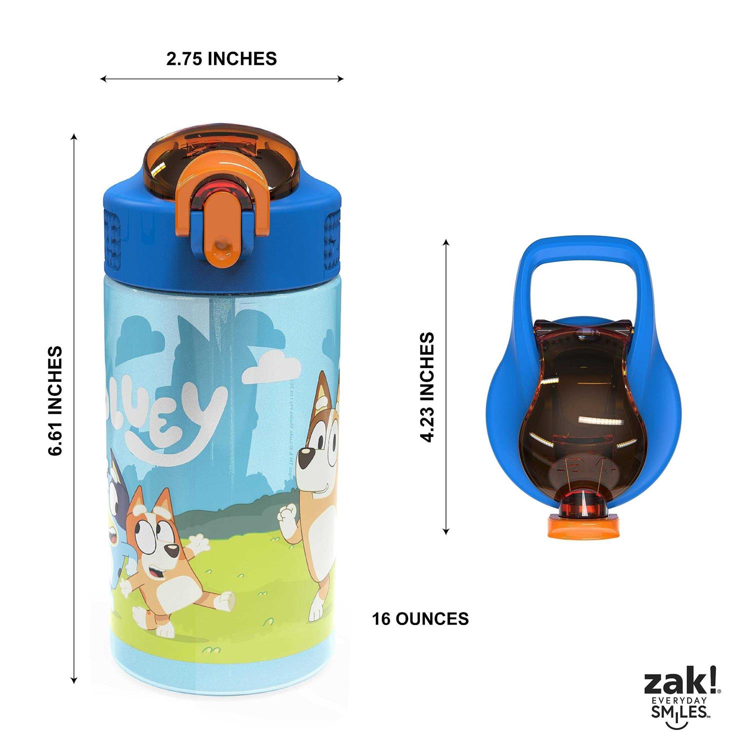Zak Designs Kids Durable Plastic Spout Cover and Built-in Carrying Loop