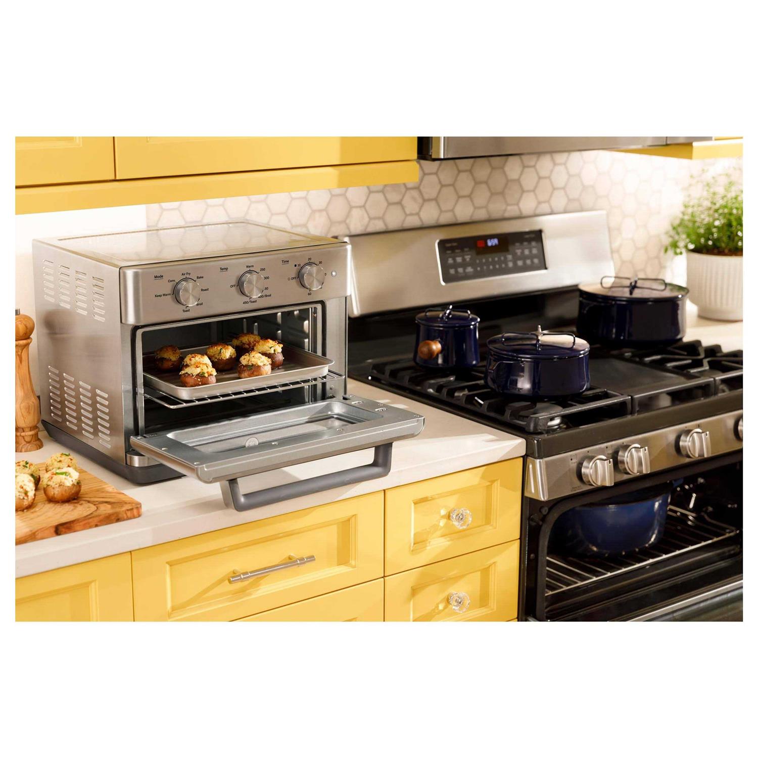 GE Mechanical Air Fry 7-in-1 Toaster Oven