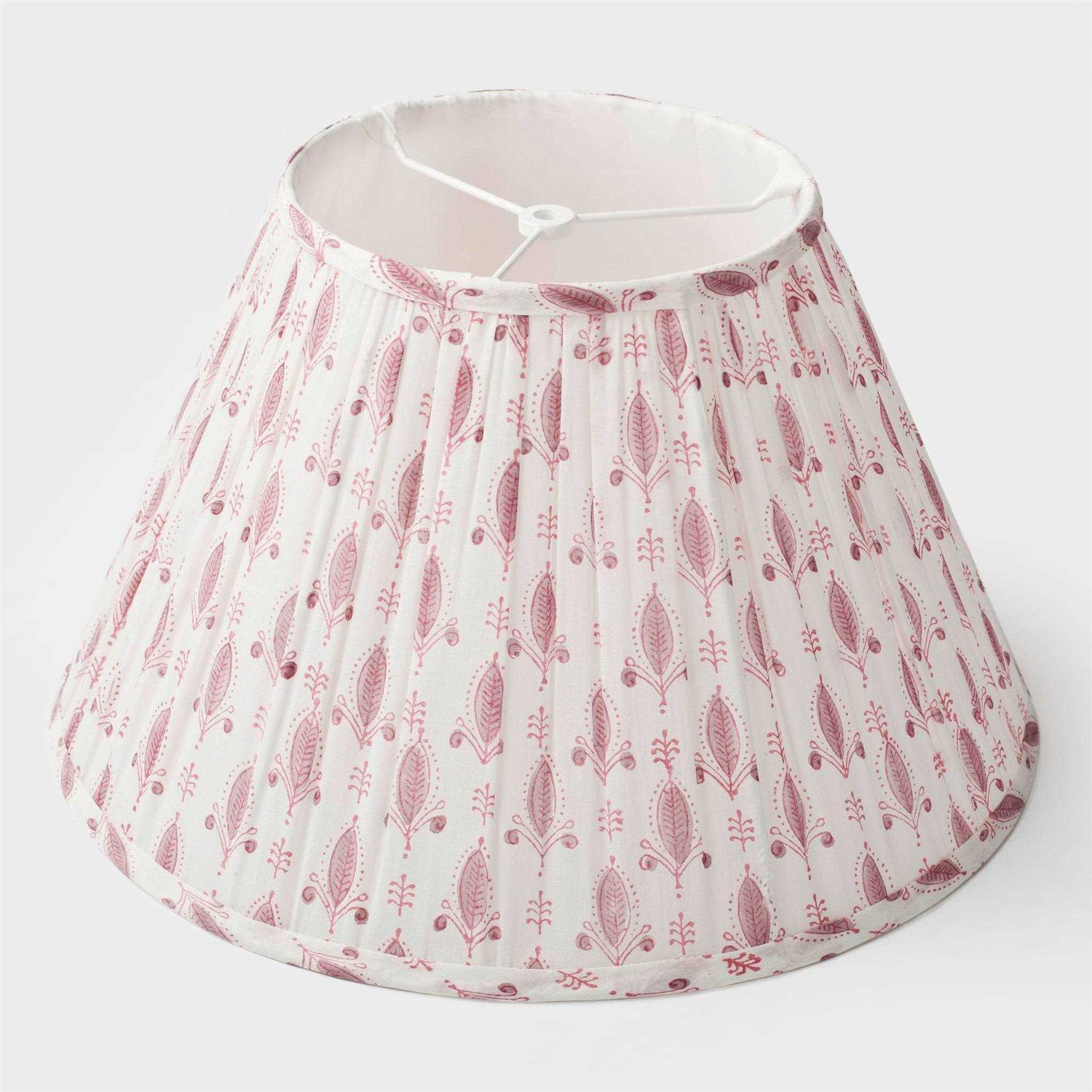 Mela Artisans Blokette Pattern Lamp Shade