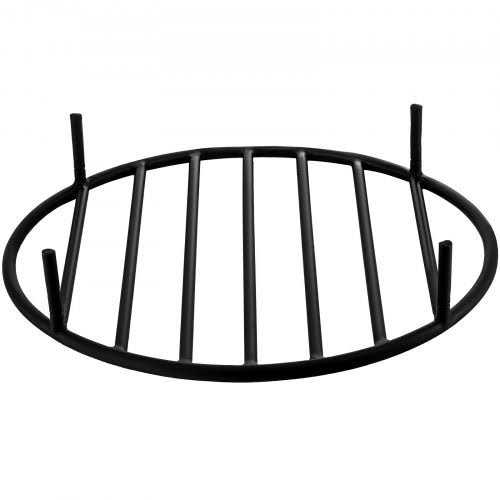 VEVOR Fire Pit Grate Heavy Duty Iron Round Firewood Grate Round Wood Fire Pit Grate