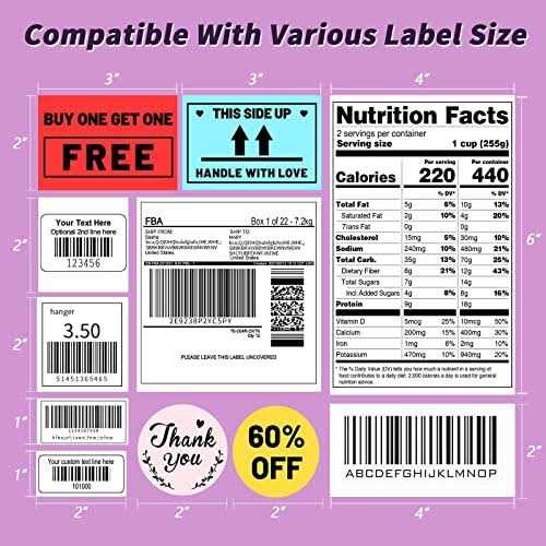 ASprink Bluetooth Thermal Shipping Label Printer