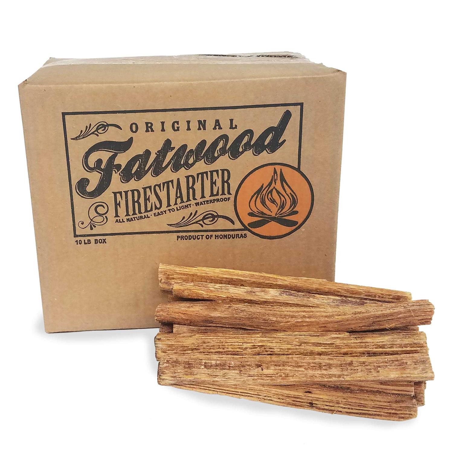 25 Fatwood Firestarter Kindling Sticks