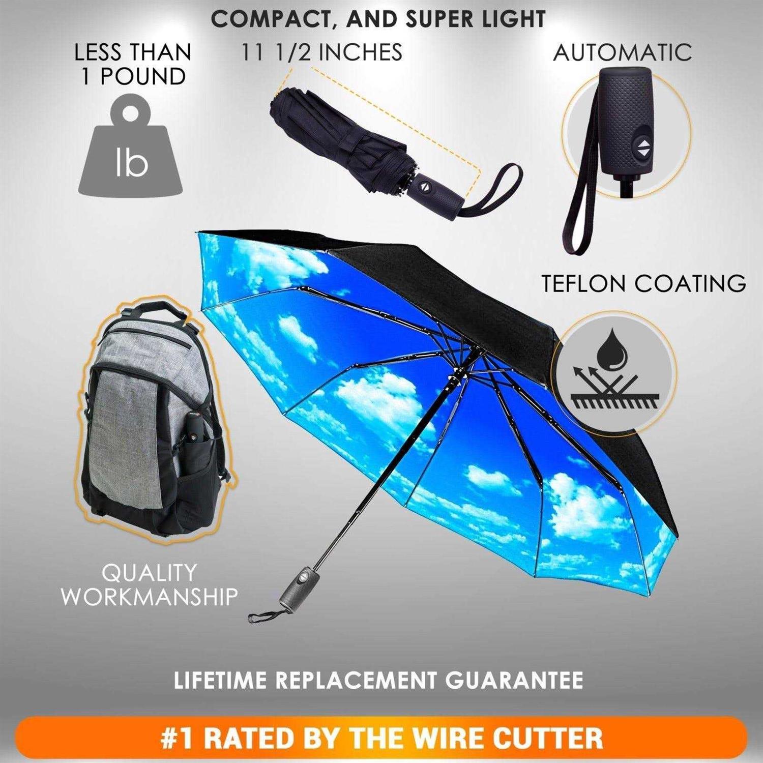 Repel Umbrella Windproof Travel Umbrella