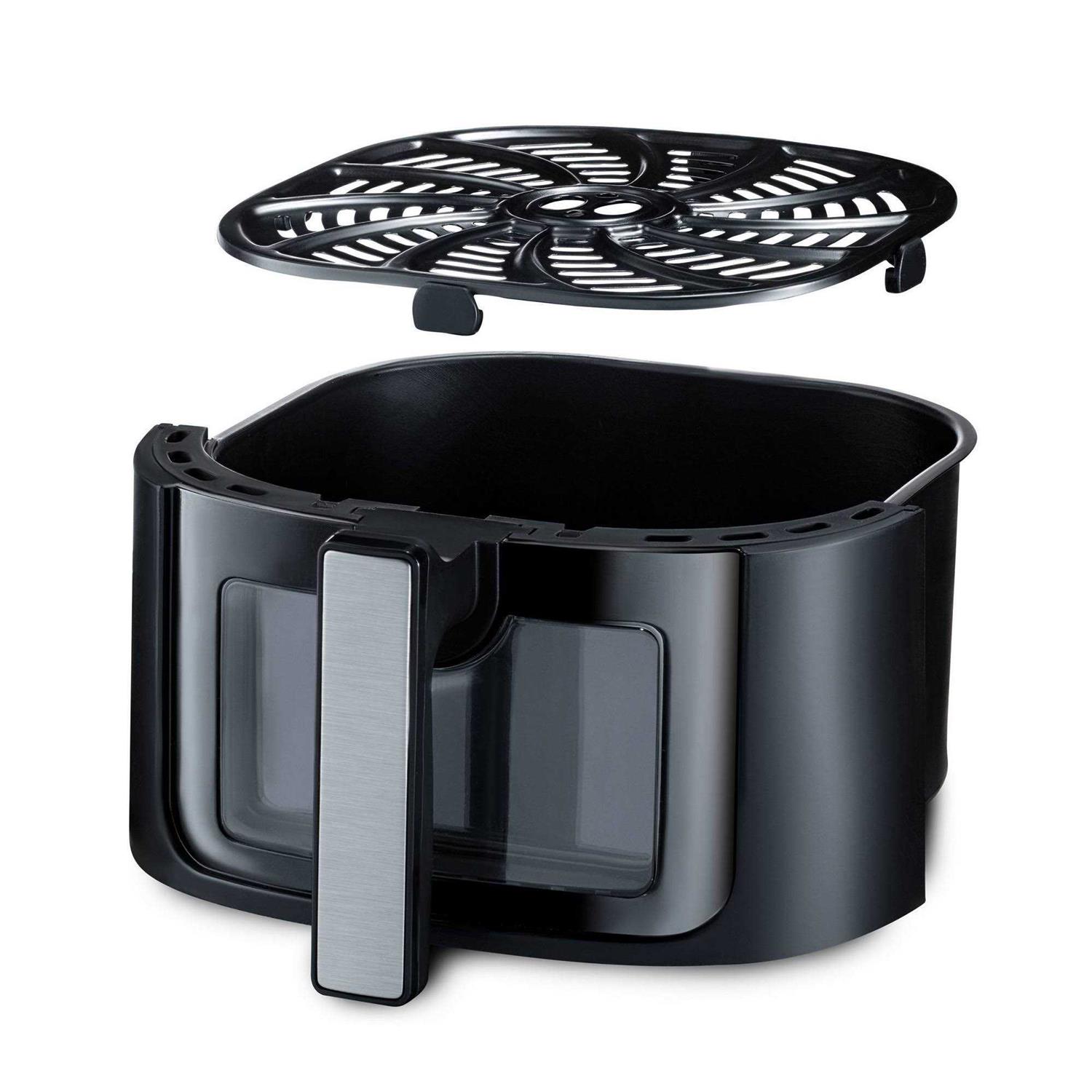 New Gourmia 6-Qt Digital Window Air Fryer with 12 Presets & Guided Cooking