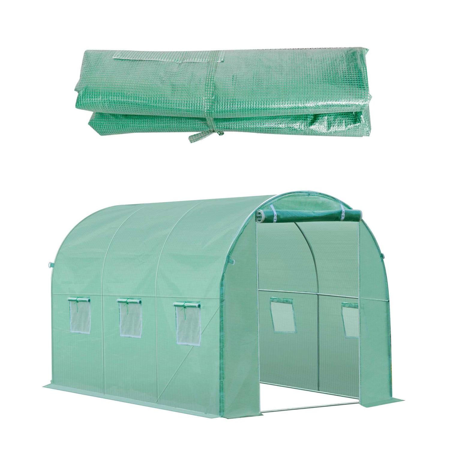 Outsunny 9.8′ x 6.6′ Greenhouse Replacement Cover