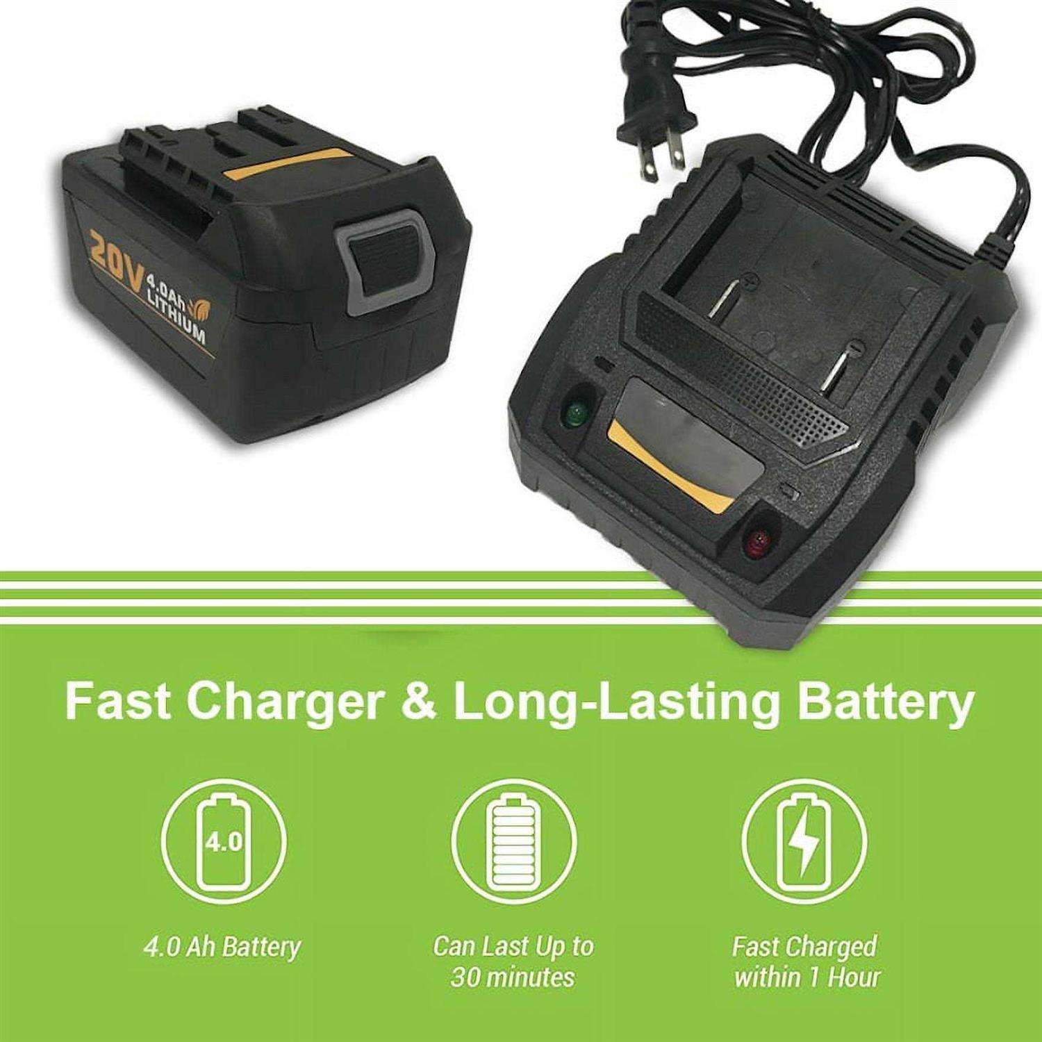 XERATH ERATH 20v Coreless Trimmer/Chainsaw/Edger