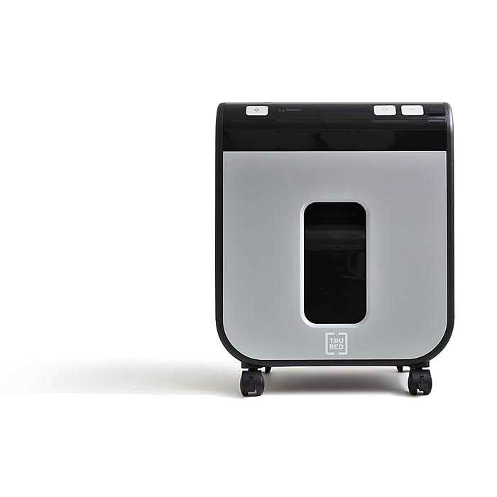 Tru RED TR-BMC8A Micro-Cut Personal Shredder
